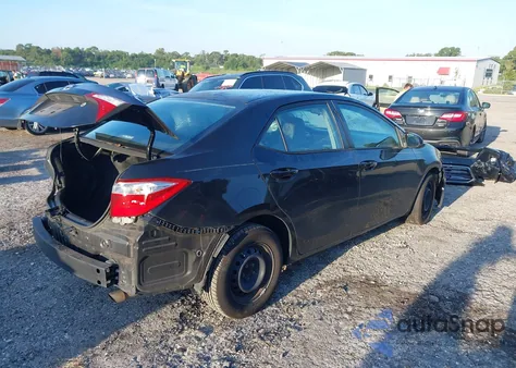 2015 Toyota Corolla L from USA, damaged, VIN 2T1BURHE4FC313746